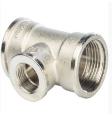 Тройник STOUT ВВ переходной никелированный 1"X1/2X1" SFT-0022-001121 Тройник STOUT ВВ переходной никелированный 1"X1/2X1" SFT-0022-001121