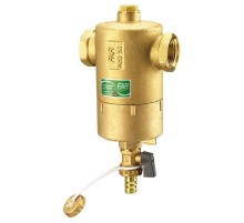 Грязеуловитель FAR 1 1/4" с магнитом, сливной кран, верхнее отв.1 /2"