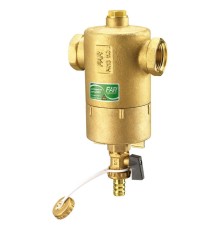 Грязеуловитель FAR 1 1/4" с магнитом, сливной кран, верхнее отв.1 /2"