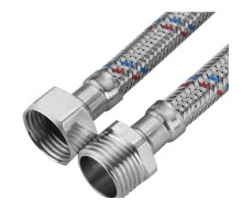 Подводка д/воды сталь 1/2" г/ш 30 cм CTM Подводка д/воды сталь 1/2" г/ш 30 cм CTM