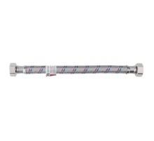 Подводка AQUALINE гибкая для воды нержавеющая оплетка ГИГАНТ 3/4" г-ш L-0.3м 04954 Подводка AQUALINE гибкая для воды нержавеющая оплетка ГИГАНТ 3/4" г-ш L-0.3м 04954