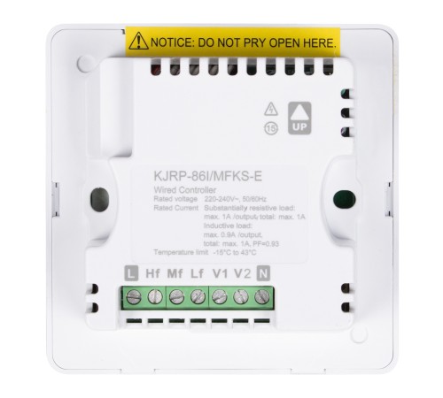 Пульт управления проводной с дисплеем Electrolux KJRP-86I/MFKS-E Пульт управления проводной с дисплеем Electrolux KJRP-86I/MFKS-E