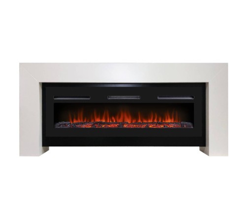 Портал Firelight Suprema Long белый, черный