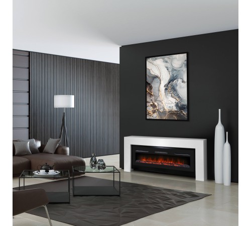 Портал Firelight Suprema Long белый, черный