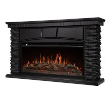 Портал Firelight Porto 42/40/36 камень черный шпон венге