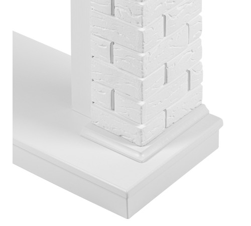 Портал Firelight Jersey Classic камень белый, белый дуб Портал Firelight Jersey Classic камень белый, белый дуб