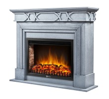 Каминокомплект Firelight: Очаг EFP/P-3020LS,портал Antico 30 серый Каминокомплект Firelight: Очаг EFP/P-3020LS,портал Antico 30 серый