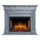 Каминокомплект Firelight: Очаг EFP/P-3020LS,портал Antico 30 серый
