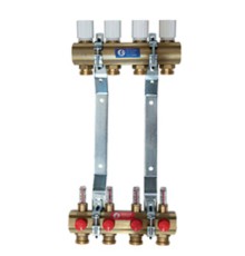 Комплект коллекторного узла Giacomini 1" x 3/4"E /12, R553KY072 Комплект коллекторного узла Giacomini 1" x 3/4"E /12, R553KY072