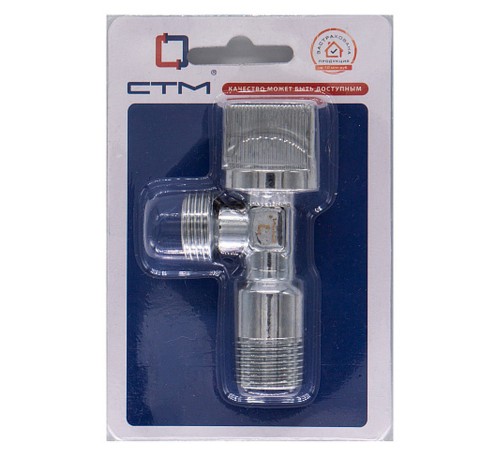 Кран шар. CTM д/сантех. прибор. угл. 1/2"х1/2" ш/ш с отражат. бабочка, хром. CAME1212 Кран шар. CTM д/сантех. прибор. угл. 1/2"х1/2" ш/ш с отражат. бабочка, хром. CAME1212
