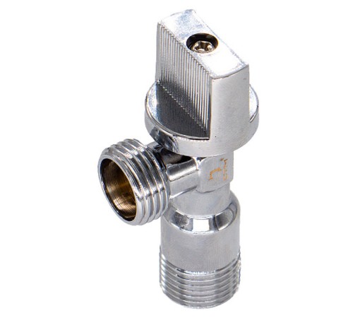 Кран шар. CTM д/сантех. прибор. угл. 1/2"х1/2" ш/ш с отражат. бабочка, хром. CAME1212 Кран шар. CTM д/сантех. прибор. угл. 1/2"х1/2" ш/ш с отражат. бабочка, хром. CAME1212