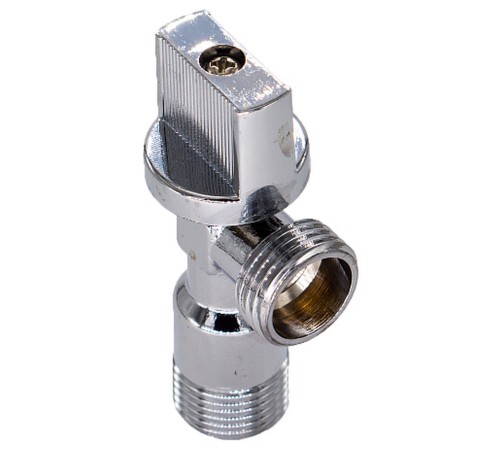 Кран шар. CTM д/сантех. прибор. угл. 1/2"х1/2" ш/ш с отражат. бабочка, хром. CAME1212 Кран шар. CTM д/сантех. прибор. угл. 1/2"х1/2" ш/ш с отражат. бабочка, хром. CAME1212