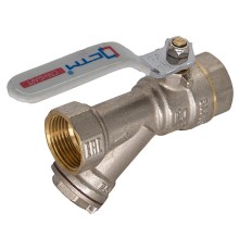 Кран CTM шар. 1/2" с фильтром рычаг СТАНДАРТ CWFFF012 Кран CTM шар. 1/2" с фильтром рычаг СТАНДАРТ CWFFF012