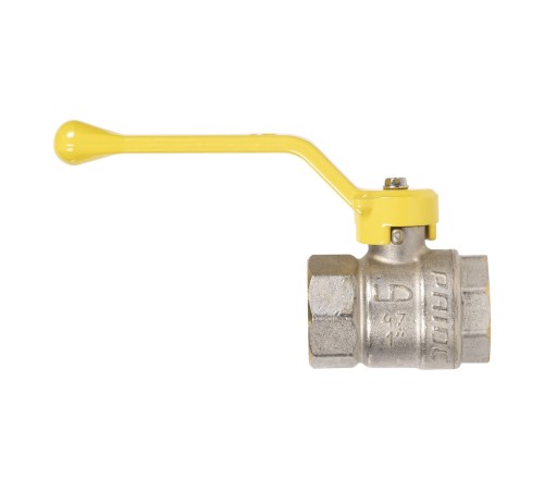 Кран шаровой латунный LD Pride 47.25.В-В.Р GAS Ду 25 Ру 40 вн-вн (рычаг)