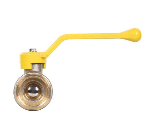 Кран шаровой латунный LD Pride 47.25.В-В.Р GAS Ду 25 Ру 40 вн-вн (рычаг)