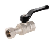 Кран шаровой латунный LD Pride 47.15.В-НкГк.Р Ду15 Ру40 с накидной гайкой (рычаг)