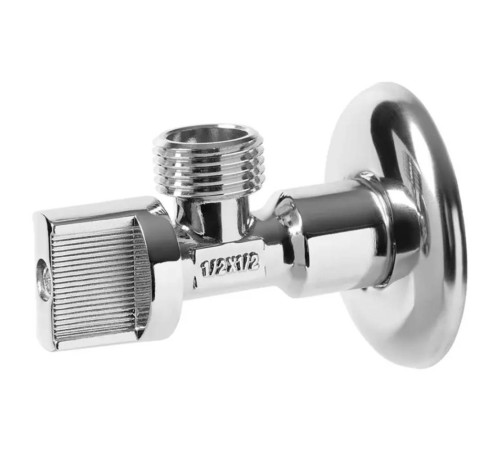 Кран VIEIR шаровый угловой 1/2"x1/2" хром. с отражалелем (120/1) VER54 Кран VIEIR шаровый угловой 1/2"x1/2" хром. с отражалелем (120/1) VER54
