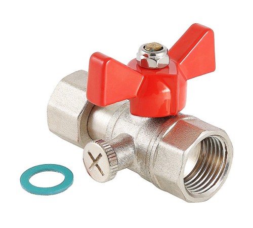 Кран шар. Valtec VT.807.N.0404 для подключения манометра ВР 1/2"х1/2" Кран шар. Valtec VT.807.N.0404 для подключения манометра ВР 1/2"х1/2"