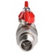 Кран шар. Valtec VT.227.N.04 BASE ВН 1/2" с американкой бабочка