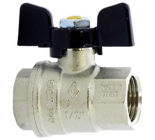 Кран BUGATTI ВВ 1/2" бабочка OREGON серия 302, полный проход Кран BUGATTI ВВ 1/2" бабочка OREGON серия 302, полный проход