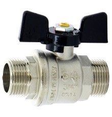 Кран BUGATTI НН 3/4" бабочка OREGON серия 327, полный проход