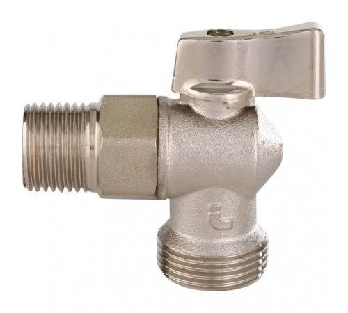 Кран шаровой угловой для стиральных машин, 1/2х3/4, Itap 392