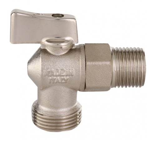 Кран шаровой угловой для стиральных машин, 1/2х3/4, Itap 392