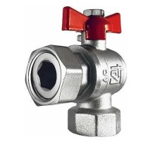 Кран шаровой STI угловой НГ 20 для котлов Г/Г (8)