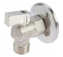 Кран шаровой TIM 1/2"х3/4" ВР/НР угловой, для бытовых приборов, хром BL5809