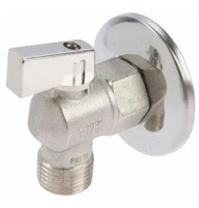 Кран шаровой TIM 1/2"х3/4" ВР/НР угловой, для бытовых приборов, хром BL5809