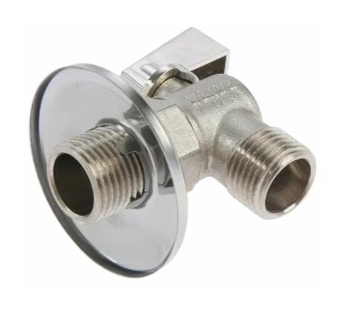 Кран шаровой TIM 1/2"х3/4" ВР/НР угловой, для бытовых приборов, хром BL5809