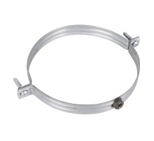 Хомут для воздуховода SHUFT без резинового профиля 160 мм (гайка)