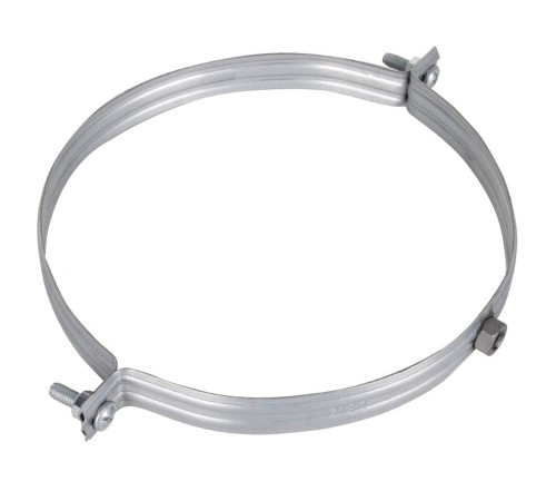 Хомут для воздуховода SHUFT без резинового профиля 180мм (гайка) Хомут для воздуховода SHUFT без резинового профиля 180мм (гайка)