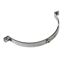 Хомут для воздуховода без резин. профиля 400 мм (гайка)