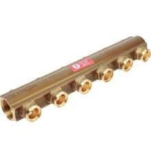 Коллектор Giacomini с отсечными клапанами 1" x 3/4"E /6, R553SY046 Коллектор Giacomini с отсечными клапанами 1" x 3/4"E /6, R553SY046