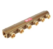 Коллектор Giacomini с отводами НР 3/4" x 3/4"E /6, R551SY086 Коллектор Giacomini с отводами НР 3/4" x 3/4"E /6, R551SY086
