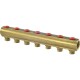 Коллектор Giacomini с отсечными клапанами 1" x 18 /7, R553SY007
