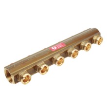 Коллектор Giacomini с отсечными клапанами 1 1/4" x 18 /3, R553SY023