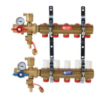 Комплект коллекторного узла Giacomini 1" x 18 /7, R553DK107