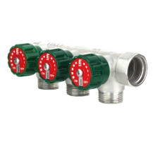 Коллектор модульный ELSEN 3/4" 2х3/4" ЕК TIN латунь Коллектор модульный ELSEN 3/4" 2х3/4" ЕК TIN латунь