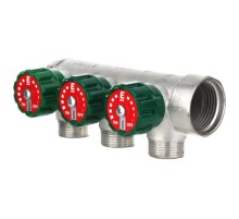 Коллектор модульный ELSEN 1" 4х3/4" ЕК TIN латунь Коллектор модульный ELSEN 1" 4х3/4" ЕК TIN латунь