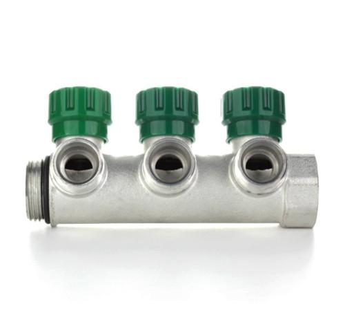 Коллектор модульный ELSEN 1" 4х3/4" ЕК TIN латунь Коллектор модульный ELSEN 1" 4х3/4" ЕК TIN латунь