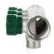 Коллектор модульный ELSEN 1" 4х3/4" ЕК TIN латунь