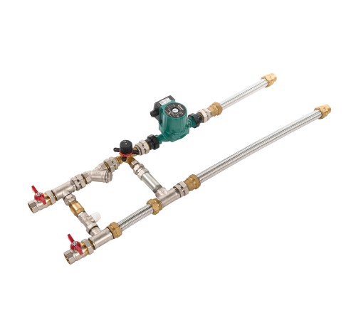 Узел смесительный с гибкими подводками SHUFT MST 25-60-6.3-C24-F