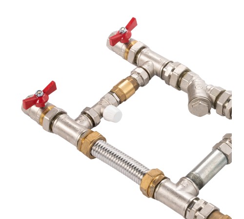 Узел смесительный с гибкими подводками SHUFT MST 25-60-6.3-C24-F