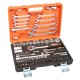 Набор инструментов P.I.T. MaxPiler MXT-82-SET (82 предметов, 1/2" и 1/4", CrV)