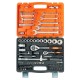 Набор инструментов P.I.T. MaxPiler MXT-82-SET (82 предметов, 1/2" и 1/4", CrV)