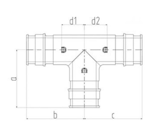 Тройник ONE PLUS PPSU 32 (20/4) Тройник ONE PLUS PPSU 32 (20/4)