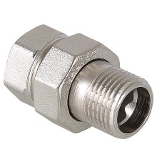 Сгон прямой разъемный (американка) ВН внутренняя наружная резьба 1" (Valtec VT 341) уп 5 шт