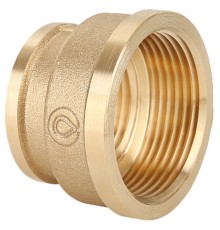 Муфта Gappo переходная ВР-ВР латунная 1 1/2" х 1/2"